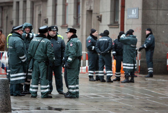 Žymė Kauno Žaliakalnio policijos komisariatas
