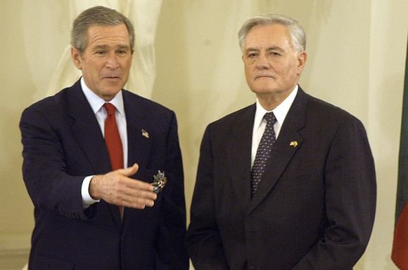 Žymė George'as W. Bushas