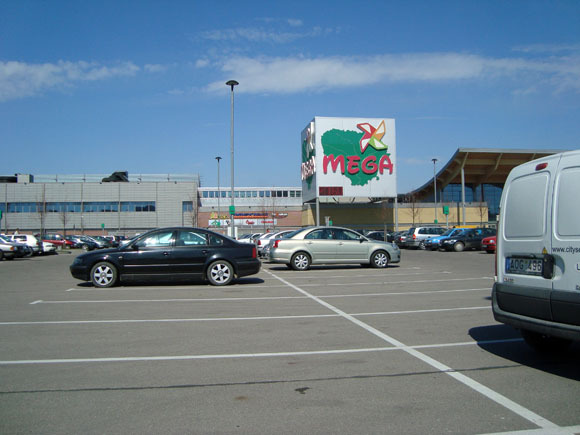 Žymė Prekybos ir pramogų centras „Mega“