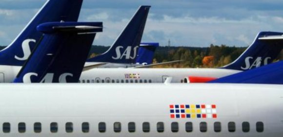 SAS lėktuvai