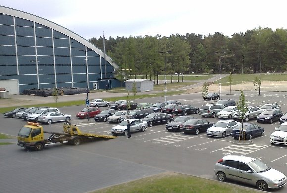 15min.lt skaitytojo Andriaus nuotr./Įvykis prie SEB arenos