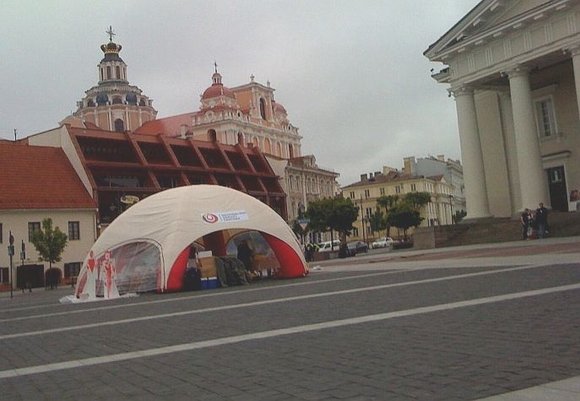 Kraujo akcija Rotušės aikštėje