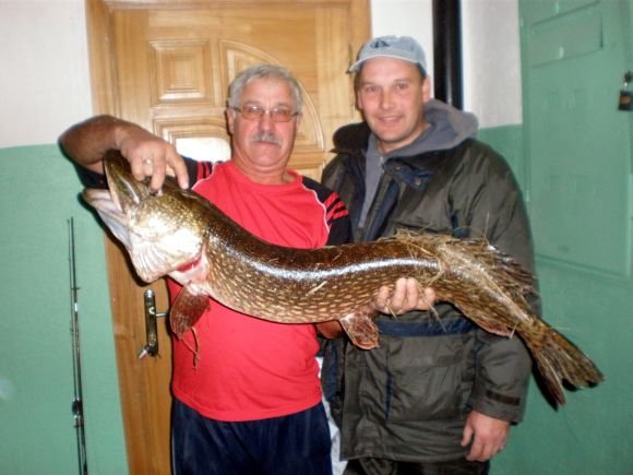 Žūklės laimikis, 9,4 kg lydeka