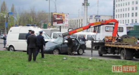 Avarija, kilusi V.Janukovyčiui skubant į oro uostą