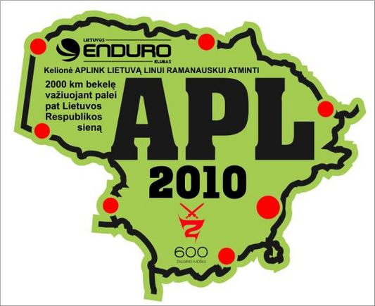Žygis motociklais „Aplink Lietuvą 2010“