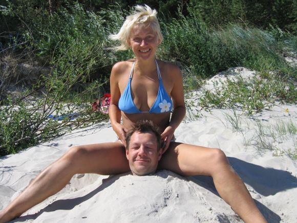 Lijana ir Giedrius, bikini porelė