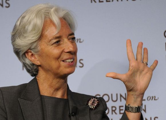 TVF vadovė Christine Lagarde