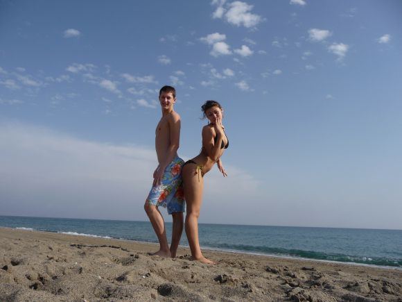 Bikini porelė. Daumantas ir Monika