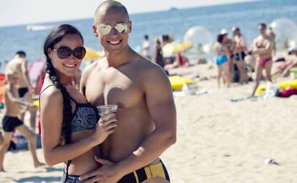 Dalia ir Andrius, bikini porelė