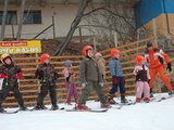 Ž. Pekarsko nuotr./Vaikų slidinėjimo mokykla