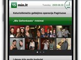 15min.lt nuotr./15min.lt aplikacija „iPhone“ telefonuose