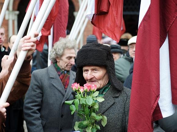 Kaip ir kasmet, kovo 16 dieną Latvijos SS legiono veteranai surengė eitynes.