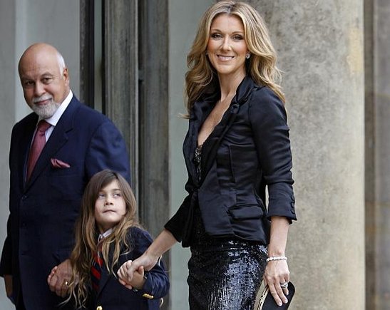 Celine Dion su šeima
