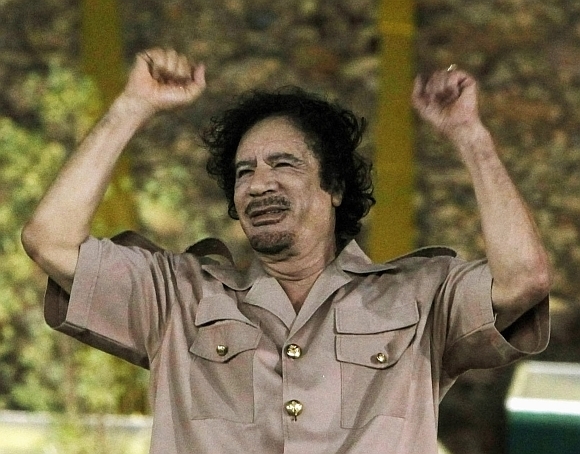 Žymė Muamaras Kadhafi