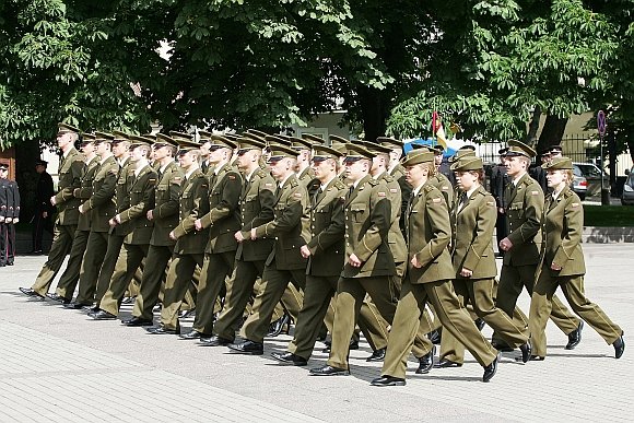 Generolo Jono Žemaičio Lietuvos karo akademijos kariūnai