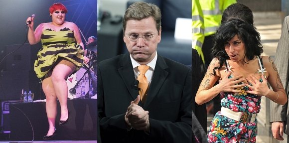 Ben Ditto, Guido Westerwelle ir Amy Winehouse