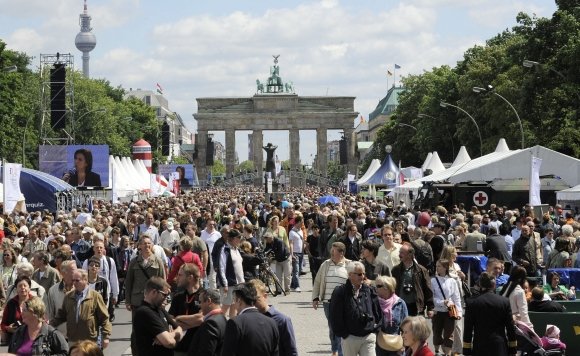 Brandenburgo vartai, Berlynas