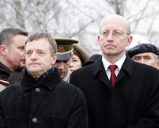 Remigijus Vilkaitis ir Arūnas Valinskas