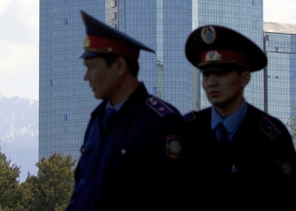 Kazachstano policininkai