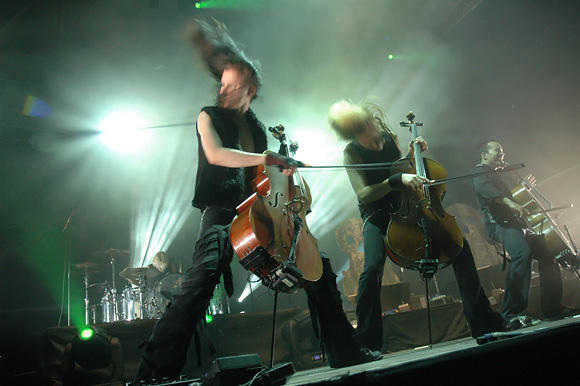 Grupės „Apocalyptica“ koncertas