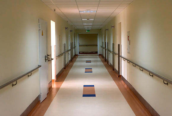 Kauno klinikų koridorius
