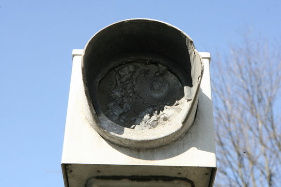 Suniokotas greičio matuoklis