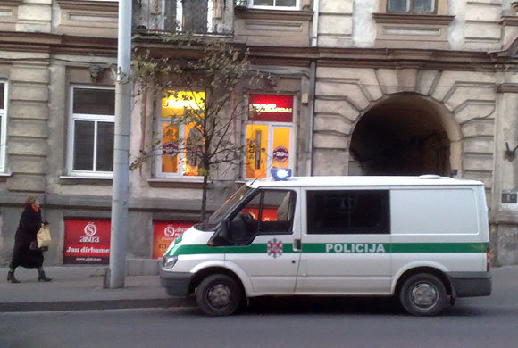 Policija nusikaltimo vietoje