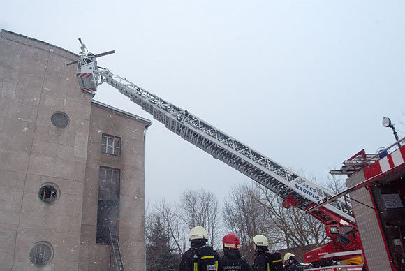 Gaisro vietoje