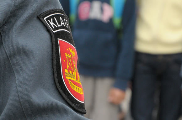 Klaipėdos policija.
