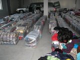 Policijos nuotr./Policijos konfiskuoti drabužiai
