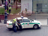 Skaitytojo galerija: Vilniaus centre policija gaudo gėlių pardavėjus