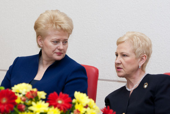 Dalia Grybauskaitė ir Irena Degutienė
