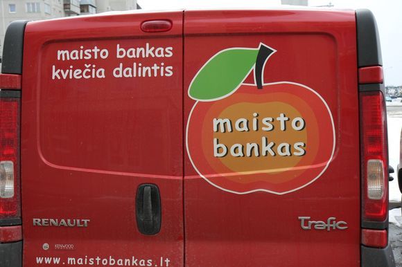 „Maisto banko“ automobilis
