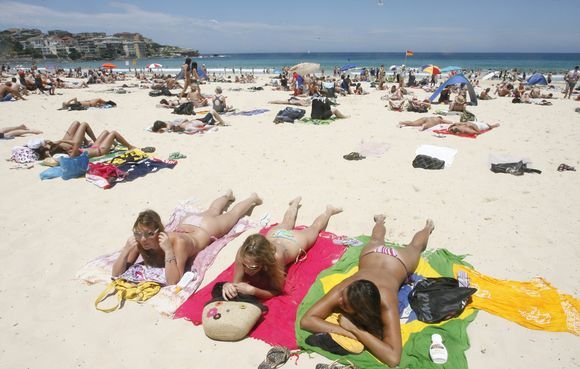 Paplūdimys Australijoje