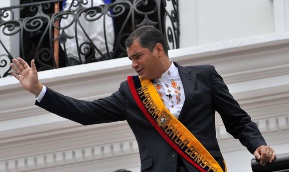 Ekvadoro prezidentas Rafaelis Correa