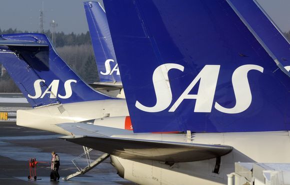 SAS lėktuvai
