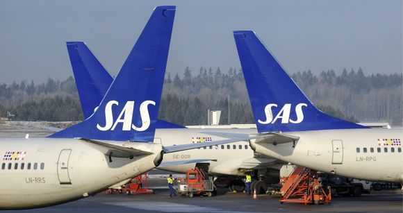 SAS lėktuvai