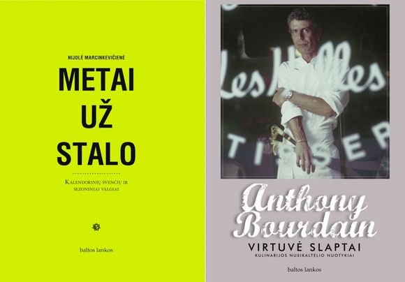 Praėjusiais metais pagausėjusį kulinarinių knygų būrį papildė ir keli „Baltų lankų“ leidiniai.   