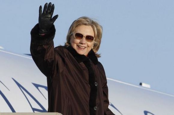 Hillary Clinton atvyko į Maskvą