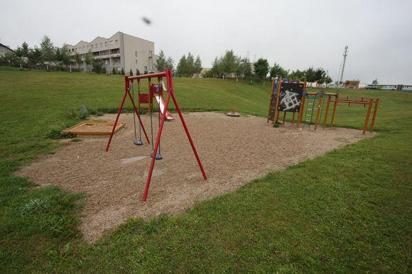 Trečdalis parko, kurį jau dešimtmetį puoselėja Salotėje įsikūrę vilniečiai, 2006 metais buvo grąžinta savininkui. 
