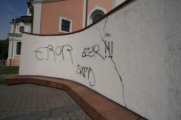Tinkuota tvora nuo vandalų nukenčia ne pirmą kartą. Vilniaus mokytojų namų atstovų teigimu, pavasarį ji buvo suniokota, nuplėšti lietvamzdžiai. 