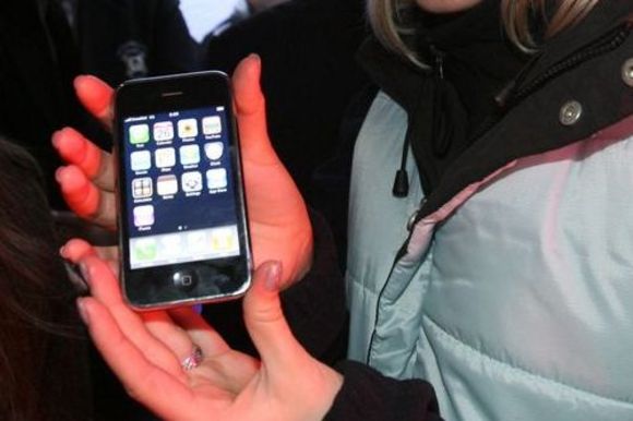 „iPhone“ pristatymas