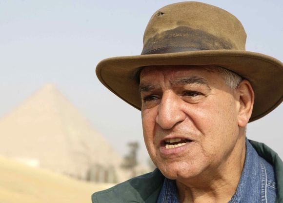 Egipto aukščiausiosios senovės paminklų komisijos vadovas Zahi Hawassas