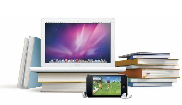 „MacBook“ ir „iPod touch“
