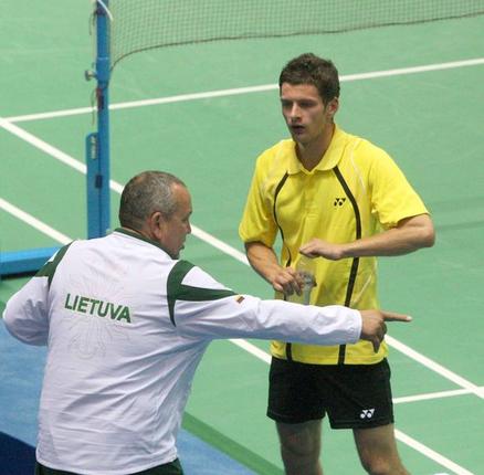 Vienintelį tašką trečiadienį lietuviams pelnė K.Navickas