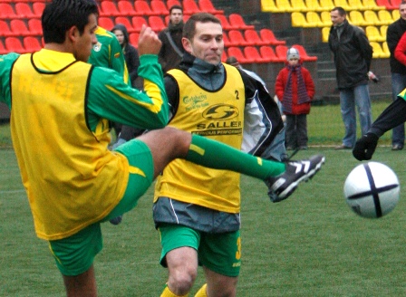 Vienas geriausių visų laikų Lietuvos futbolininkų A.Narbekovas grįžo į savo gimtąjį miestą – Gargždus.