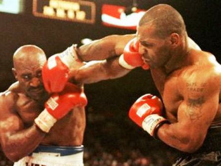 M.Tysonas ir E.Holyfieldas paskutinį kartą kovėsi 1997 metais