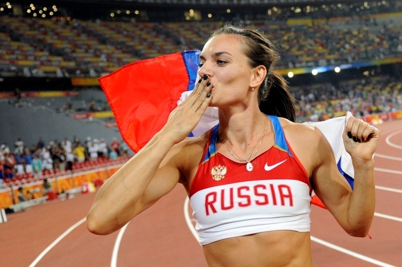 Žymė Jelena Isinbajeva
