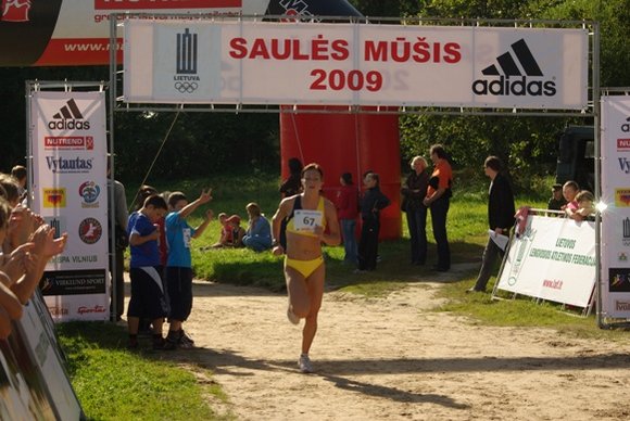 Trasoje – olimpietė Rasa Drazdauskaitė