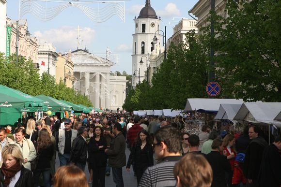Europos šalių mugės akimirka